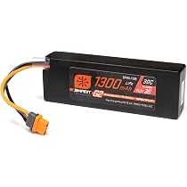 Batteria LiPo 2S 1300mAh 30C Con Spina T – 7,4V Per Drone, Auto RC E Elicotteri, Ricaricabile E Bilanciata