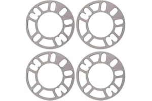 BESPORTBLE 4Pcs Spurverbreiterungen Distanzscheiben Platte Legierung Aluminium 4 5 Stud für Autocar Universal