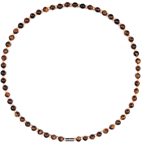 Collane Di Perline Di Spinello Nero Naturale Sfaccettato Rotondo - Foto 10