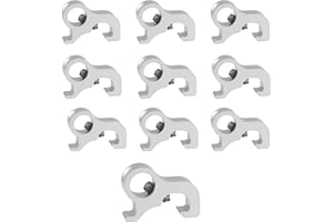 RTDHO 10Pcs Master Miniature Circuit Breaker (MCB) Lockout Pins with Screws 8mm Universal Circuit Breaker Lockout Device Lock Off Kit for Electricians,Suitable for RCD Air Switch Power Isolation Maintenance