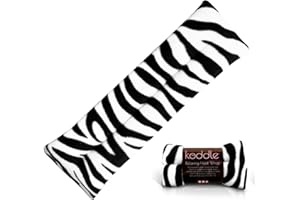 KODDLE Microwavable Wheat Bag | Heat Warmer Body Wrap for Pain Relief & Relaxation | Suitable for Back Pain, Period Pain & Migraine Relief | Infused with Lavender | Durable and Resistant (Zebra)