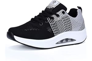 SISTTKE Women's Lightweight Sneakers,Trainers Ladies Casual Comfortable Walking Shoes Platform Wedges Breathable Running Shoes