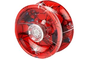 Marvel Spider-Man Legierung Yoyo ATVOYO-Spider-Man Yoyo Premium Yoyo Professionelle Aluminium Metall Yoyo Jugend Unterhaltung geeignet für Kinder und Anfänger