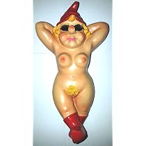 Gartenzwerg Exhibitionist wetterfest , Porno Zwerg , Nudist FKK ...