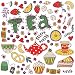 Produktbild Wandkings Fliesensticker - Wähle ein Motiv - Teatime - Sticker für z.B. Fliesen, Fliesenspiegel in Küche & mehr