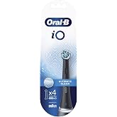 Oral-B İo Black Ultimate Clean Yedek Diş Fır&ccedil;ası Başlığı, 4 Adet, Siyah