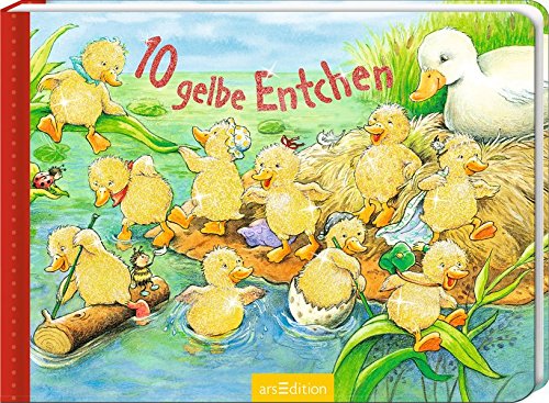 10 gelbe Entchen (10er Stanze Minis)