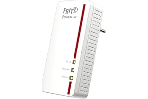 ‎AVM Avm Fritz Powerline 1260E / 1220E WiFi Set (WiFi Access Point, Ideal for Media Streaming)