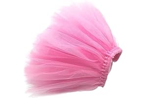 MIOAOA Pink Pet Puppy Small Dog Lace Skirt Princess Tutu Dress Clothes Apparel Pet Costumes Dresses, Female Dog Dresses,Princess Dog Costume for Dogs Apparel and Accessories