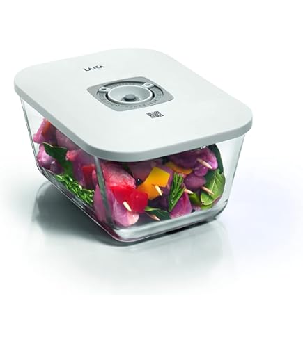 Barattolo Ermetico Caff&egrave; In Acciaio Inox - Contenitore Sottovuoto Per Alimenti 500ml (Farina, Zucchero, Spezie)