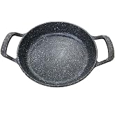 D&ouml;k&uuml;m Sağan &Ouml;m&uuml;r Boyu Garanti 18cm Granit Pik D&ouml;k&uuml;m Yumurta Sahanı Tava Yanmaz Yapışmaz İ&ccedil; Dış Y&uuml;zey