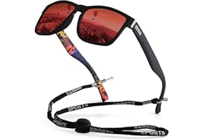 yoofun Polarized Sunglasses for Men Cycling Driving Fishing 100% UV Protection