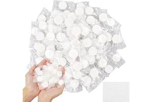 Gruvox 100 Pack Compressed Cotton Towels for Travel, Hiking, Sports, Beauty Salon, Office, Outdoor Sports, Home