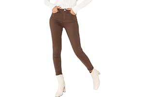 Nina Carter P056 Jeans da donna Skinny Fit Jeans a vita alta