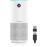 Nuroum C10 Webcam with Microphone and Speaker, Full HD Webcam 1080p 30fps, Portable Webcam, 90&deg; Wide Angle, Noise Reduction,