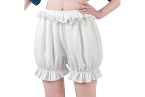 CR ROLECOS Bloomers vintage da donna con pizzo Bloomer Shorts vittoriani Renaissance Shorts Danza Donna Vintage Bloomers Shorts
