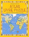 Atlas Livre puzzle : Avec six cartes illustrées en puzzle