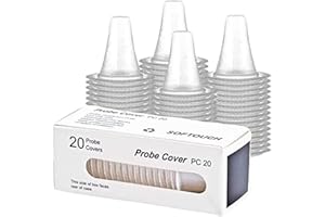 Equitack Braun Replacement Probe cover | Thermometers Refill Caps | Lens Filter | Hygienic Protection | Pack of 20