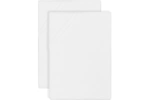 ‎BIBERNA biberna 0002820 Bettlaken/Betttuch Biber 2x 150x250 cm weiß