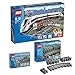 Produktbild Lego City 3er Set 60051 7499 7895 Hochgeschwindigkeitszug + Flexible Schienen + Weichen