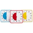 Time Timer Original Large 30x30cm - Minuterie Visuelle 60 Minutes Magnétique - Pour Enfants Et Adultes