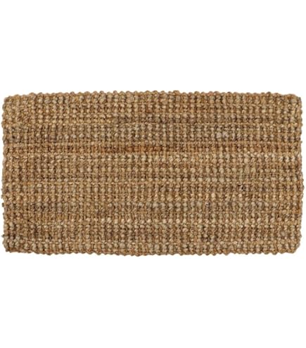 Vingardium Leviosa VL Natural Jute Coconut Door Mat, Handwoven Spun Door Mat, Runner Carpet Entrance Hallway and Living Room Floor Eco-friendly Indoor Mats 40x70cm (Pack of 2