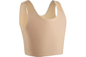 XUJI Halb Brust Binder Transgender Kompression FTM Pullover Design Binder