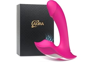 GENÉRICO Vibradorador Mujer Juguetes Eróticos Pareja Sexuales succionador de Clítoris Femenino Punto G 9X9 Vibrating Modes Dildos for Women with Vibration Sex Toy Woman Massage Impermeable, carga USB