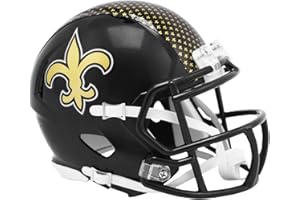 Riddell Speed Mini - Casco de fútbol ON-Feld New Orleans Saints