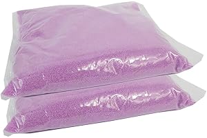 Ghisi Walter Sabbia Colorata Decorazione Sottile 0,4-0,7 mm 2 kg (Lilla)