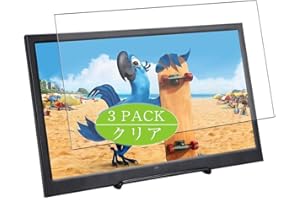 Vaxson 3-Pack Screen Protector Compatible with JOHNWILL Monitor 15.6" JW-156-1080-JB, HD Film Protector [NOT Tempered Glass] Flexible Protective Film