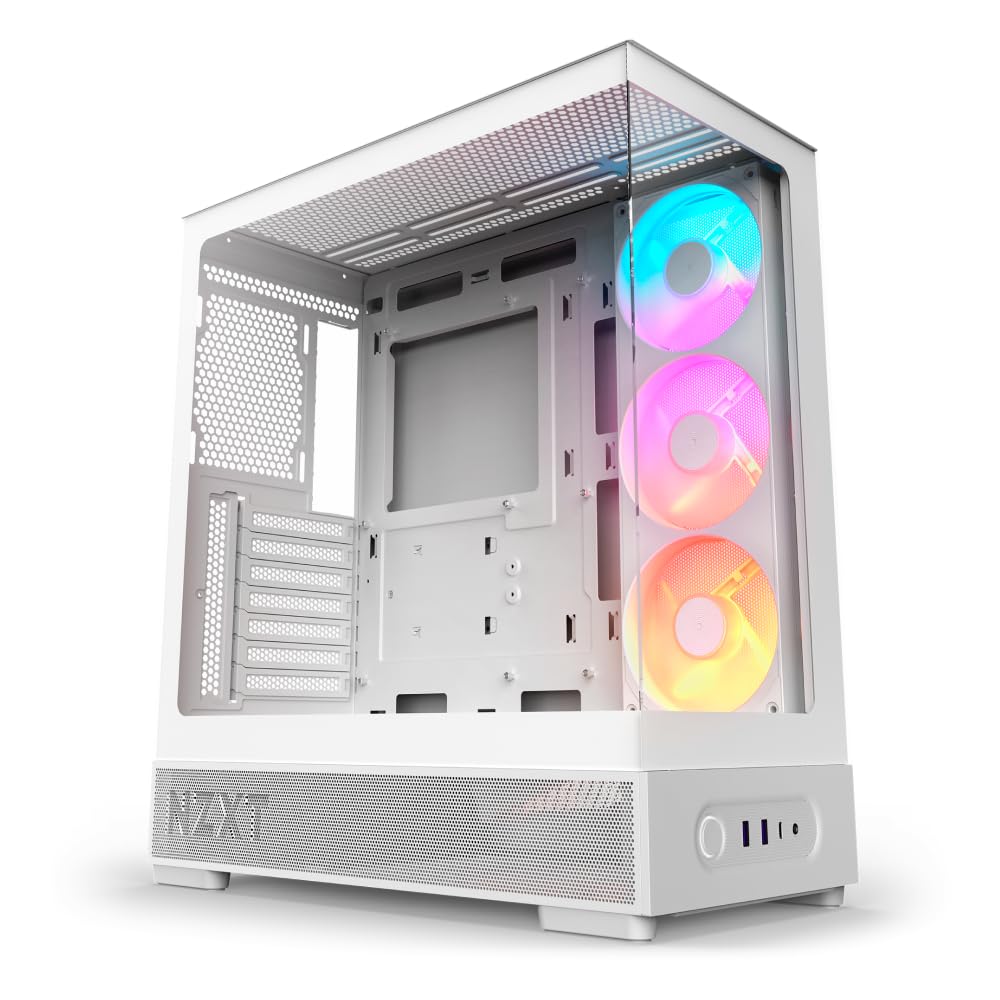NZXT S5 RGB Kompaktes ATX-Midi-Tower-PC-Gehäuse