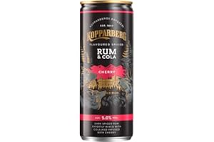 Kopparberg Cherry Rum & Cola cans - 12 x 250 ml