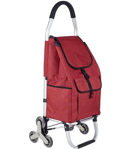 Sac De Rechange Pliable Pour Chariot De Courses - 58x35x20 Cm, Imperméable, Avec Cordon De Serrage