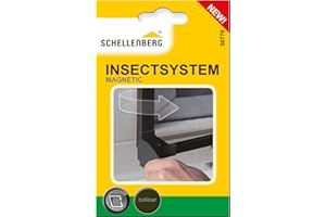 Schellenberg 50776 Corner Connection Set for Insect Magnetic Frame – Charcoal