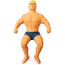 STRETCH ARMSTRONG, figura da 25 cm, figura stretch, Batman, giocattolo per bambini di 5 anni, TR302 - Giochi Preziosi
