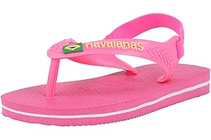 Havaianas Baby Brasil Logo II, Infradito Unisex-Bimbi 0-24