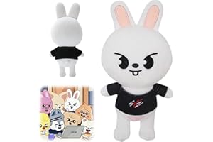 WELLXUNK Stray Kids Plushie, Stray Kids Kuscheltier, für Fans, Weihnachts, Geburtstag (E)