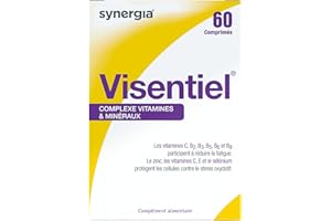 SYNERGIA Visentiel - Vitamines C, B, E, Zinc et Sélénium - Origine France