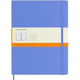 Moleskine &Ccedil;izgili Ortanca Mavisi Defter XL Boy Sert Kapak