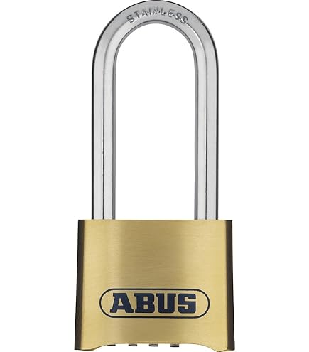 ABUS Vorhängeschloss Messing 85/50HB127 - mit hohem Bügel - für