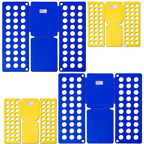 TecTake Juego de dobladores de ropa 2 unidades - varias cantidades - (2 Juegos | no. 401821)