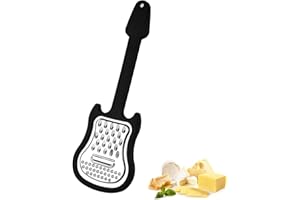 Lyreh Ręczna Tarka do Sera, Rozdrabniacz ze Stali Nierdzewnej z Uchwytem Wielofunkcyjna, w Kształcie Gitary Krajalnica Kuchenna Tarka Obieraczka do Sera Warzyw, Owoców, Sałatki