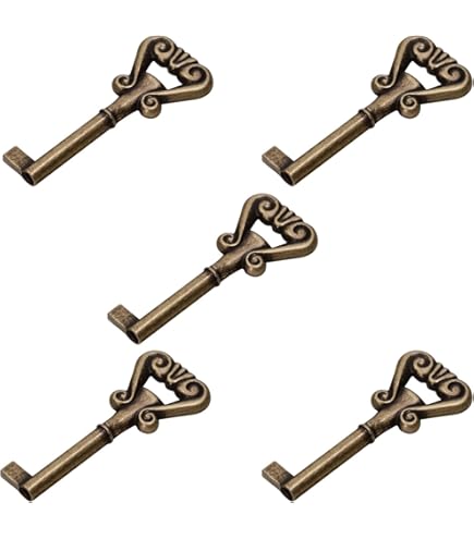 Serrure espagnolette - cyclingcolors - Remplacement meuble ancien - Doré - Clé incluse - Sens gauche - Bricolage