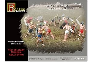 PEGASUS SPIELE Pegasus PG7100-1/72 Figurine de gladiateurs