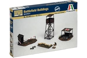 Italeri - I6130 - Maquette - Figurine - Bâtiments de Champ de Bataille - Echelle 1:72