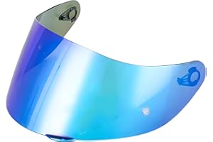 Guajiro | Visiera Compatibile con AGV GT2 | K1 | K5 | K5S | K3SV | S4SV | COMPACT | DUCATIV2 | HORIZON | NUMO | STEALTH | STRADA | Schermo in policarbonato Compatibile con Pinlock