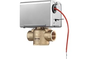 Valvola di zona motorizzata Valemo senza microinterruttore aggiuntivo, 2 vie, DN15, normalmente chiusa, 230 VAC