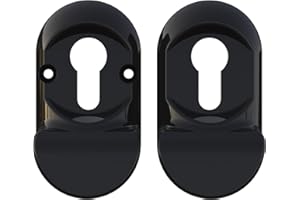 Ultion Sweet Cylinder Pull Keyhole Cover - Matching Door Furniture Available (Black)