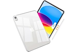 ProCase Coque Transparente pour iPad (A16) 11 Pouces 2025, iPad 10ème Génération 10,9 Pouces 2022, Étui Housse de Protection Antichute, Ultra Léger et Classique -Clair